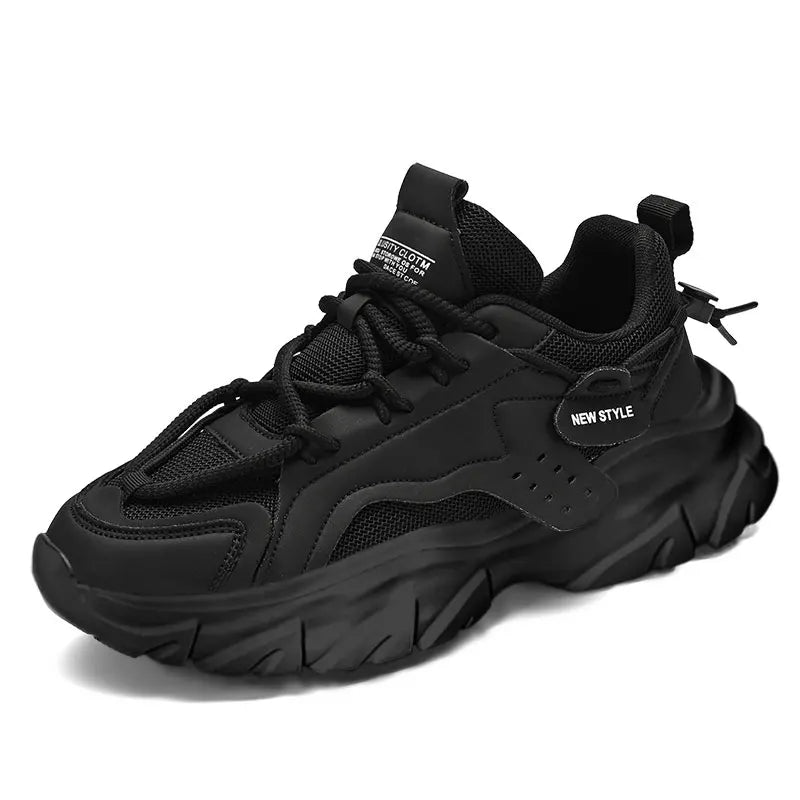 Men's Shoes Spring and Summer Mesh Breathable Casual Sports Shoes Running Shoes Dad Shoes