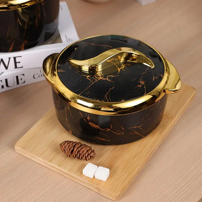 3-Piece Insulated Food Container Set (1.5L, 2L, 2.5L) - Ideal for Ramadan Celebrations, Weddings, Family Gatherings & More