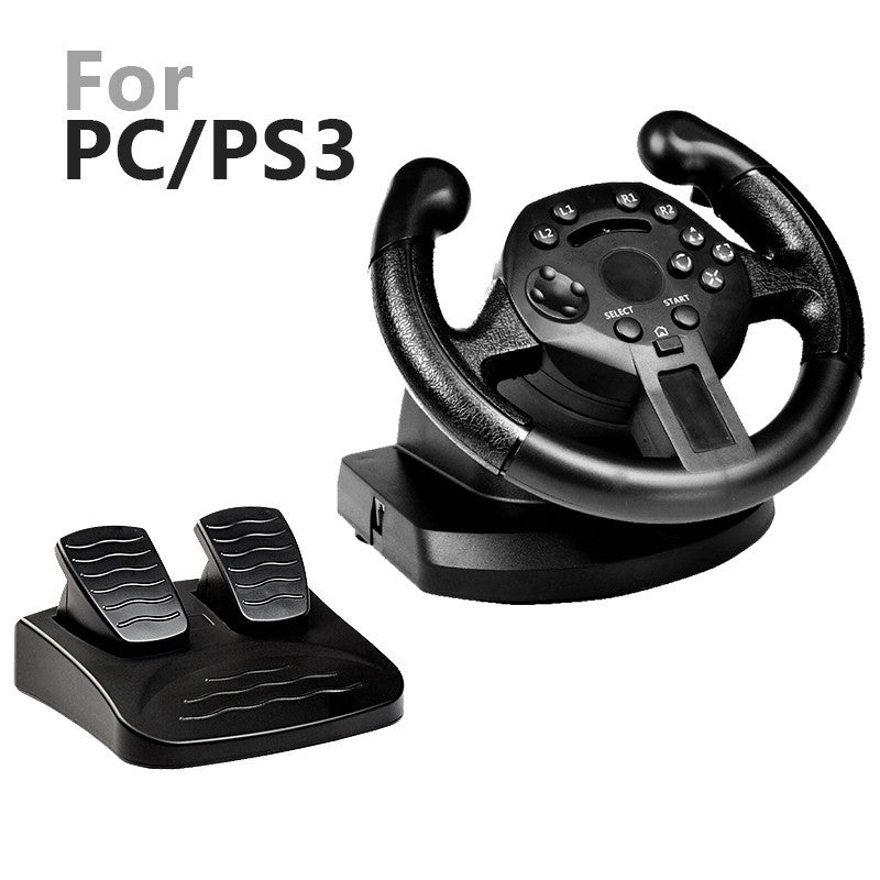 Mini Ps3/PC all-in-one racing steering wheel