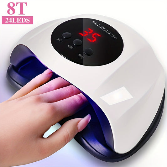 USB Model New Nail Lamp with 24 /LED Lights for Quick Drying, Salon-Quality Mani Experience