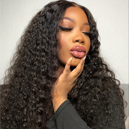 Wear And Go Glueless Wigs Human Hair Pre Plucked Pre Cut For Beginners Water Wave Lace Front Wigs Human Hair 4x4 Lace Frontal Water Wave Wig Human Hair Wigs For Black Women 50.8 cm
