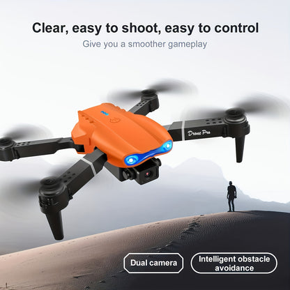 E99 Drone with One-Click Takeoff, 360° Flip & Navigation - Foldable Wings, 50M Altitude, 4M/S Speed, 6-8Min Flight Time, Outdoor Adventure Drone with Remote Control, Durable & Portable Design