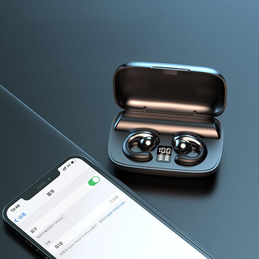 S19 wireless Bluetooth earphones without in ear clip, high aesthetic value, and long battery life