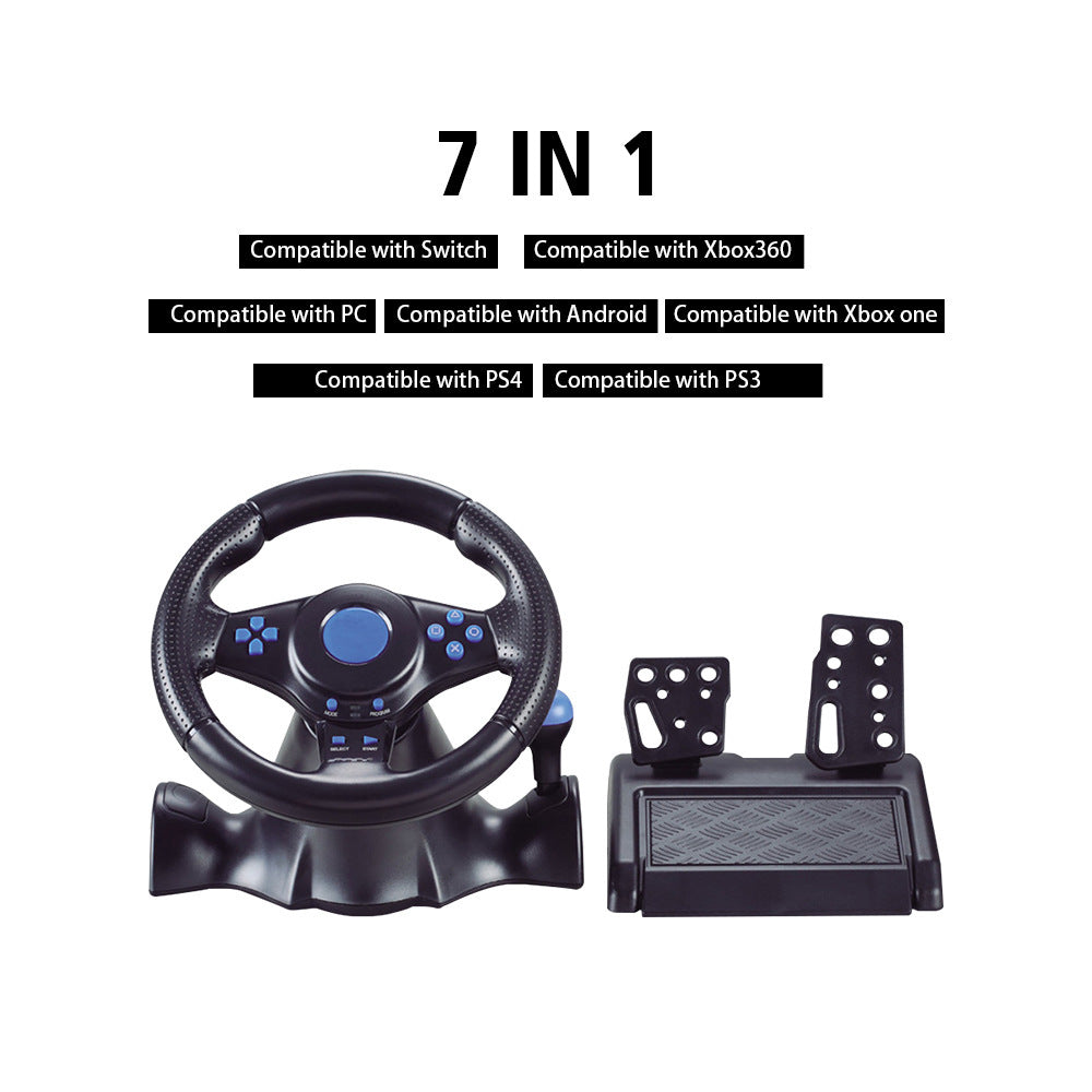 Applicable Racing Game Seven-in-one Steering Wheel