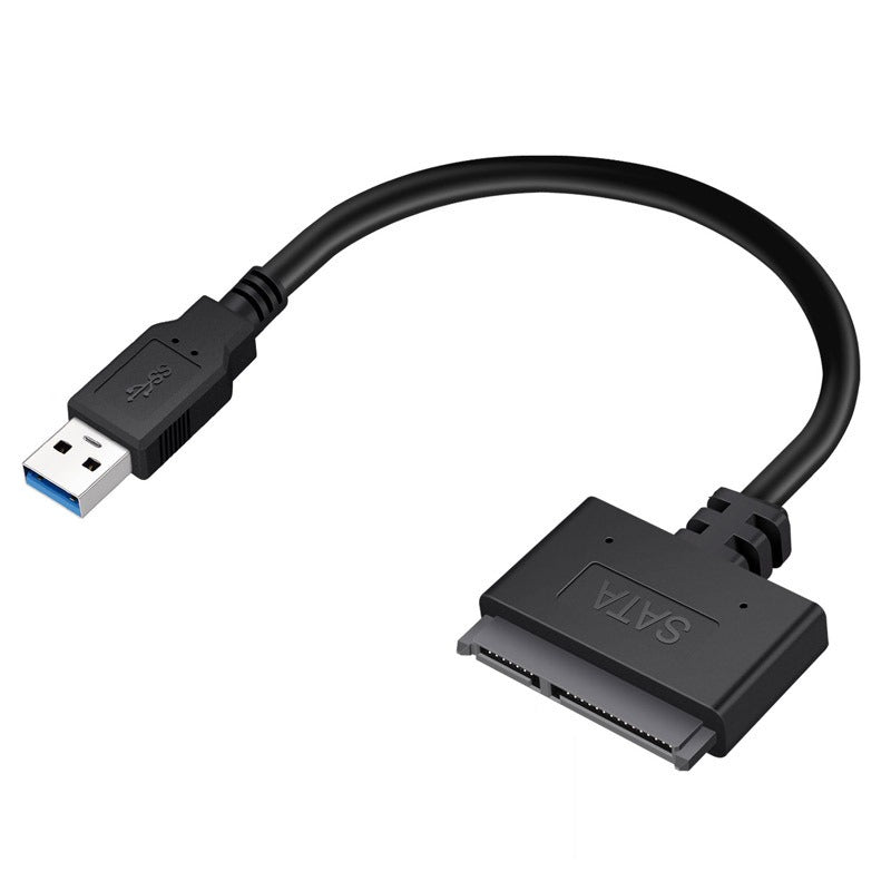 SATA Easy Drive Cable USB 3.0 Computer Hard Disk Data Cable SATA7+15P to USB 3.0 Adapter Cable