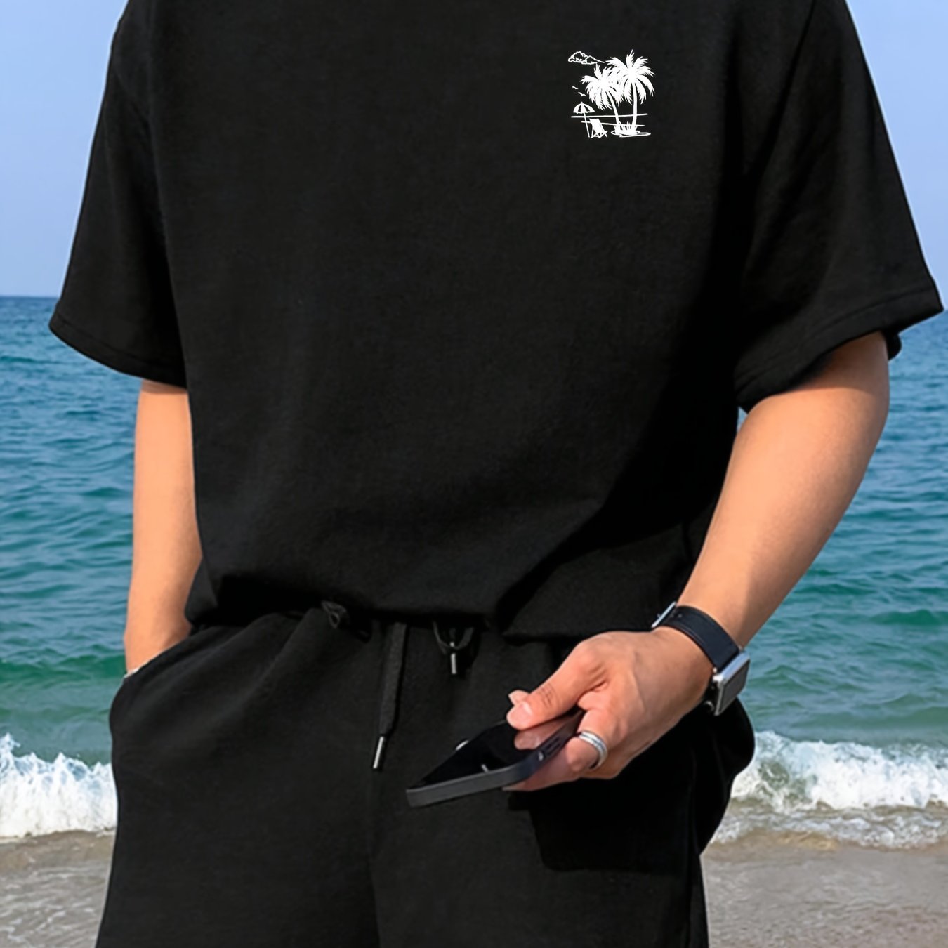 Men'S Heavyweight 210gsm 100% T-Shirt - White Crew Neck Casual Everyday & Formal Tee - Soft Breathable Fabric for Beach, Office, Parties - Minimalist Everyday Essential Wardrobe Staple, Beach T Shirt, Party Attire, Simple Des