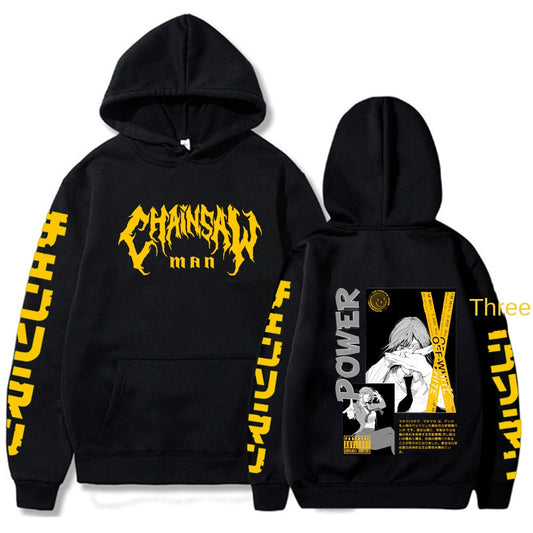 Chainsaw Man Makima Printed Hooded