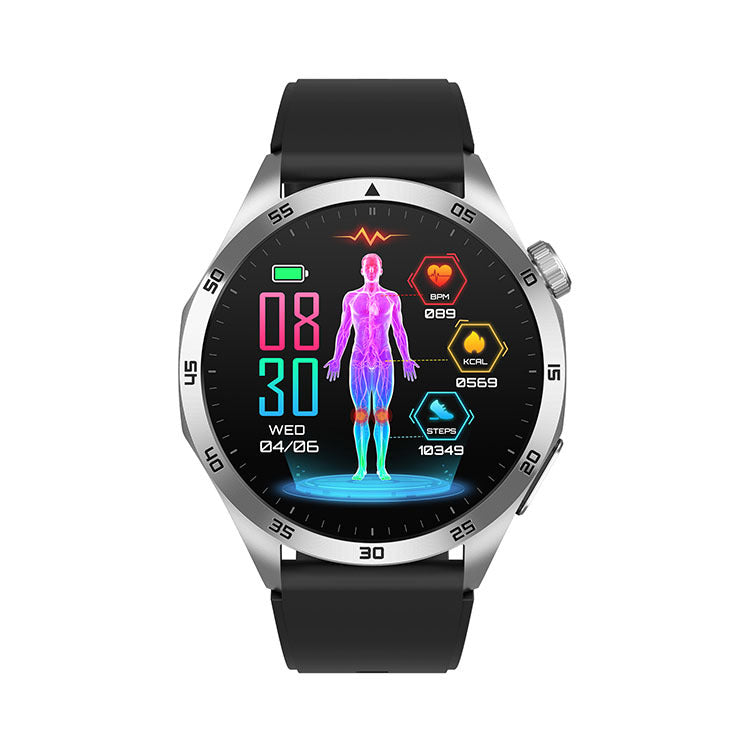 New ET485 smart watch ECG electrocardiogram Bluetooth call AMOLED micro physical examination emotional function