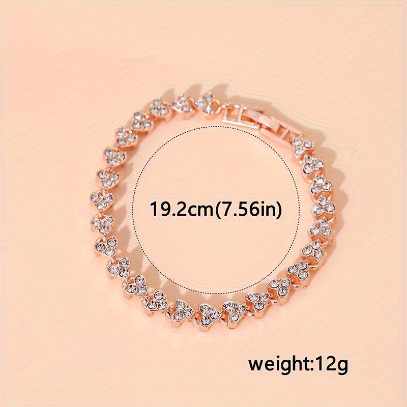 2pcs Luxurious Womens Rhinestone Bracelet Watches - Dazzling Golden Quartz Timepieces with Fashion-forward Design - Perfect Stylish Bling Dress Watches for Special Occasions & Xmas Gifts