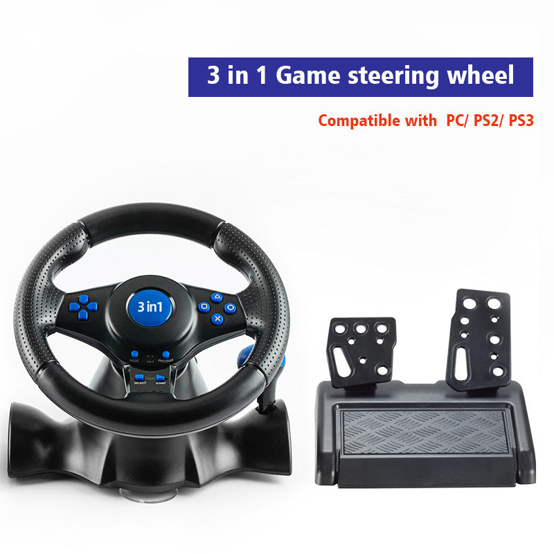 Applicable Racing Game Seven-in-one Steering Wheel