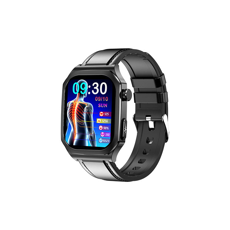 et280 smart watch Bluetooth call ECG non-invasive uric acid blood lipid SOS heart rate blood oxygen monitoring