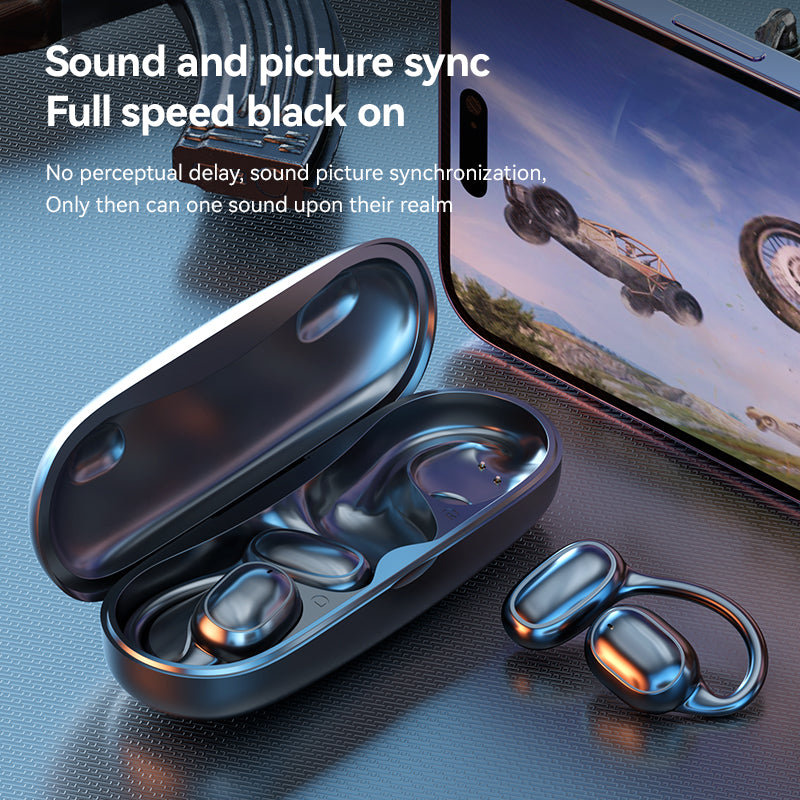 M27 OWS Open Type True Wireless Bluetooth Earphones Air Conducted Business Ear Hanging Sports Noise Cancelling Earphones