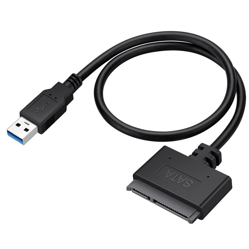 SATA Easy Drive Cable USB 3.0 Computer Hard Disk Data Cable SATA7+15P to USB 3.0 Adapter Cable