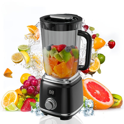 [USB Rechargeable] NIJ Small Home Fruit Juicer, 7, 4V Mini Ice Crusher With LED Display Mixer, USB Rechargeable Portable Blender For Smoothies And Shakes, Fresh Juice - Compact Juicer For Instant Nutrition