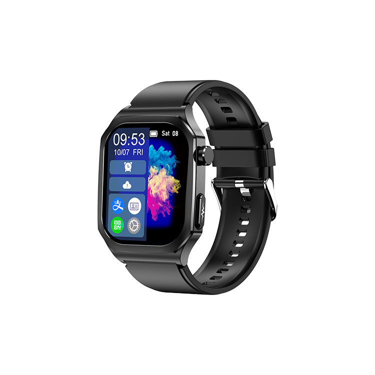 et280 smart watch Bluetooth call ECG non-invasive uric acid blood lipid SOS heart rate blood oxygen monitoring