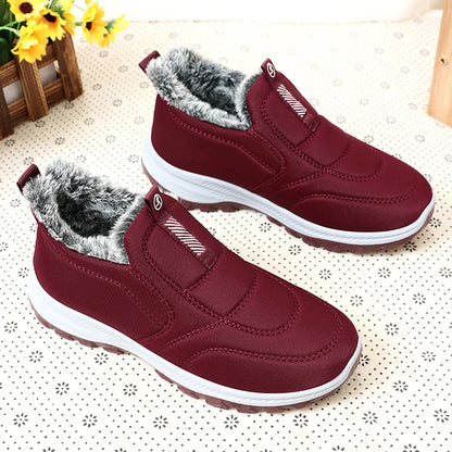 Women's Boots Winter Shoes 2024 Women Waterproof Snow Boots Female Slip On Casual Shoe Plush Footwear Men's Ankle Botas