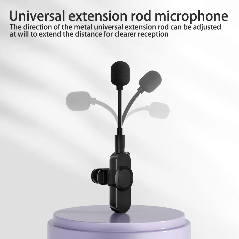 K35D Wireless Microphone 3.5mm Collar style Teacher Classroom Bee Amplifier Extended Video Receiver