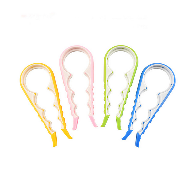 2pc Jar Opener, Easy Grip Bottle Opener Twist Off Lid Quick Opening Cooking Everyday Use for Weak Hands and Arthritic