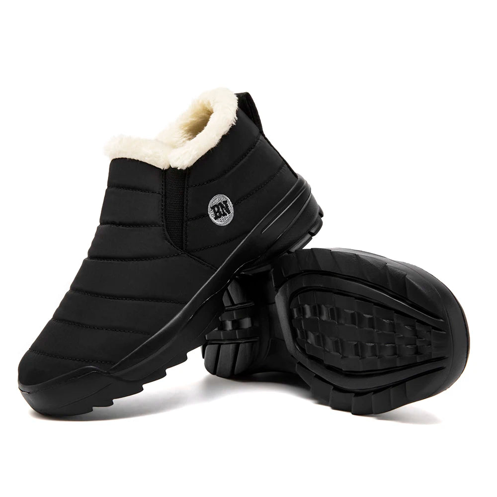 Women's Plush Thick-Soled Boots, Women's Shoes, Women's Waterproof Boots, Winter Fashion Snow Boots, New Women's Boots