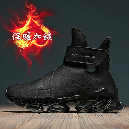 men boots 2024 New Winter Slippers Warm Men Shoes Waterproof Non-Slip Plush Sneakers Male tenis shoes Boots Men Sneakers Winter