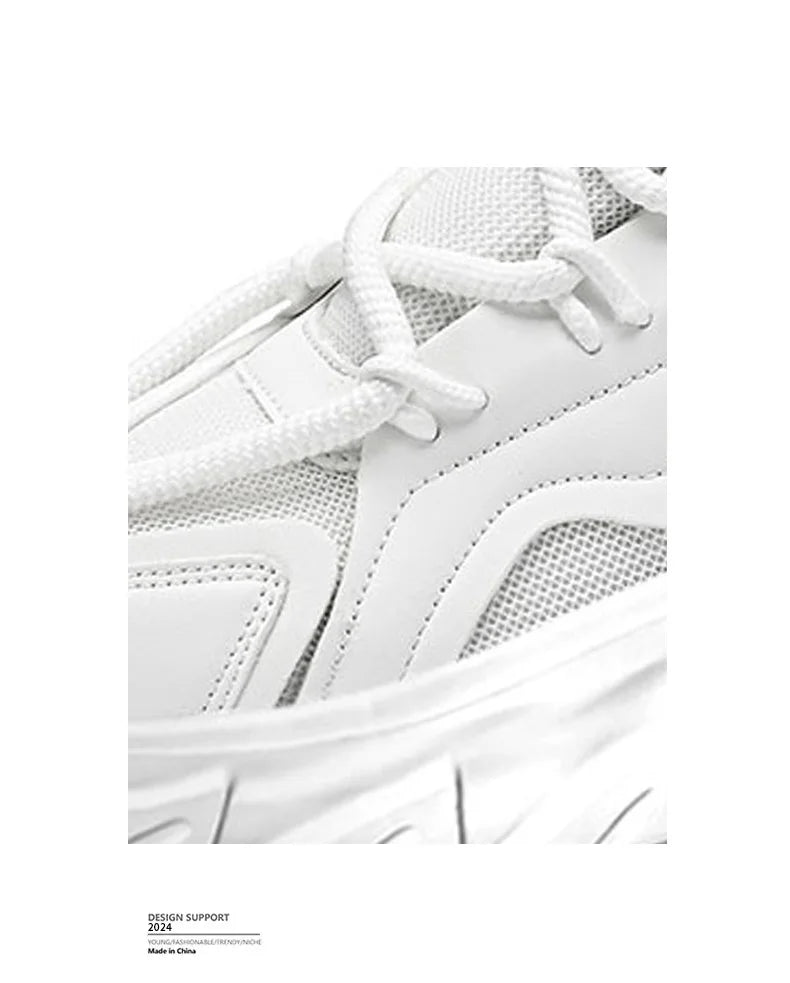 Men's Shoes Spring and Summer Mesh Breathable Casual Sports Shoes Running Shoes Dad Shoes