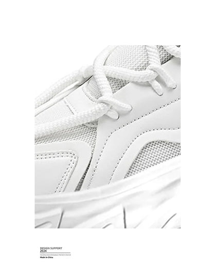 Men's Shoes Spring and Summer Mesh Breathable Casual Sports Shoes Running Shoes Dad Shoes