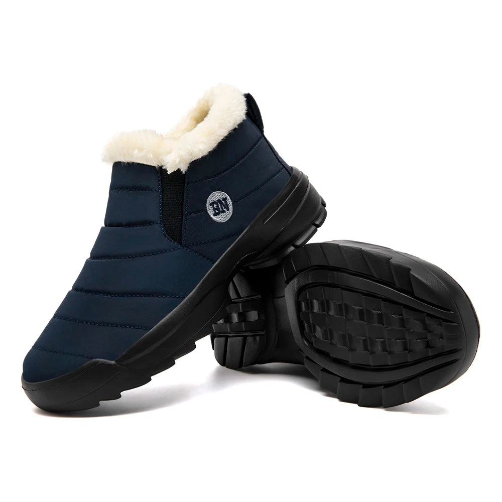 Women's Plush Thick-Soled Boots, Women's Shoes, Women's Waterproof Boots, Winter Fashion Snow Boots, New Women's Boots