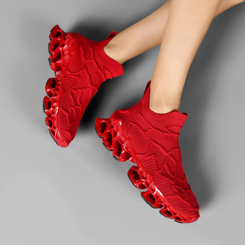 Women Casual Shoes Fashion Breathable Walking Mesh Flat Shoes   Sneakers Women 2024 Gym Vulcanized Shoes White Female Footwear