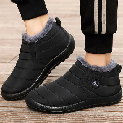 Women Boots Lightweight Winter Shoes For Women Ankle Boots Snow Botas Mujer Black Couple Waterproof Winter Boots Plus Size