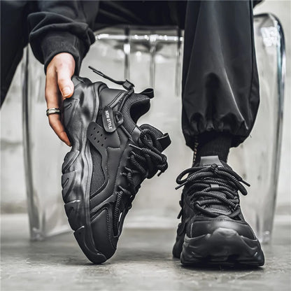 Men's Shoes Spring and Summer Mesh Breathable Casual Sports Shoes Running Shoes Dad Shoes