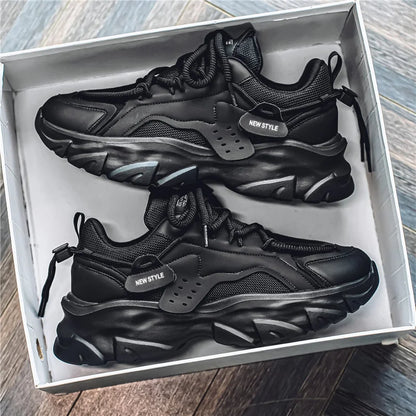 Men's Shoes Spring and Summer Mesh Breathable Casual Sports Shoes Running Shoes Dad Shoes