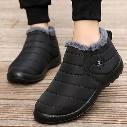 Women Boots Lightweight Winter Shoes For Women Ankle Boots Snow Botas Mujer Black Couple Waterproof Winter Boots Plus Size
