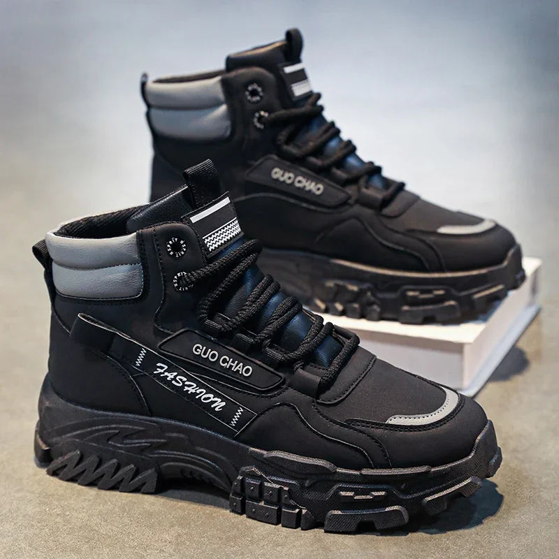 Working Shoes Men Mens Boots Offer Work Safety Shoes Military Man Tactical Boots Men Motorcycle Boot Men's Ankle Army Shooes