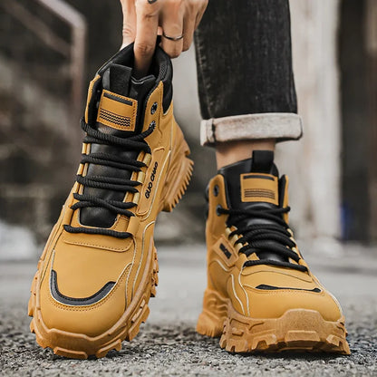 Working Shoes Men Mens Boots Offer Work Safety Shoes Military Man Tactical Boots Men Motorcycle Boot Men's Ankle Army Shooes