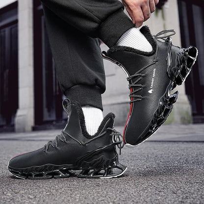 men boots 2024 New Winter Slippers Warm Men Shoes Waterproof Non-Slip Plush Sneakers Male tenis shoes Boots Men Sneakers Winter