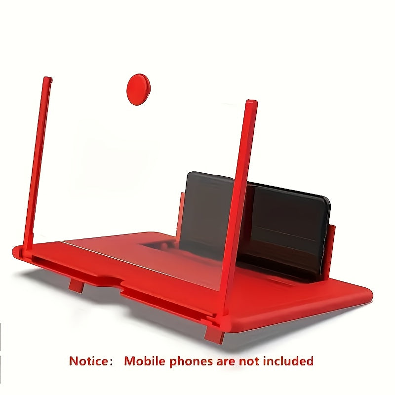 Phone Screen Magnifier Stand - Instantly Turns Your Phone into a Tablet for Easier Movie Watching, Hands-Free & Eye-Friendly Design with Foldable Portability