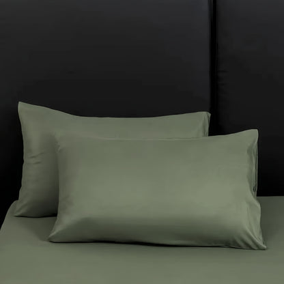 3pcs Army Green Duvet Cover Set, Soft and Comfortable Bedding for Bedroom/Guest Room/Dorm/Hotel 1*Duvet Cover + 2*Pillowcases (No Filling), Invisible Zipper Design, Machine Washable, All-Season Use