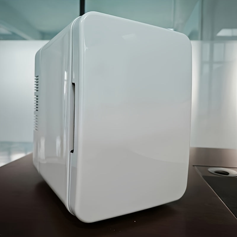 4L Car Refrigerator & Mini Fridge Dual-Purpose – Portable Cooler/Warmer for Commute, Lightweight, Low Noise, Energy-Efficient, USB Powered, Digital Display – Ideal for Travel & Daily Use