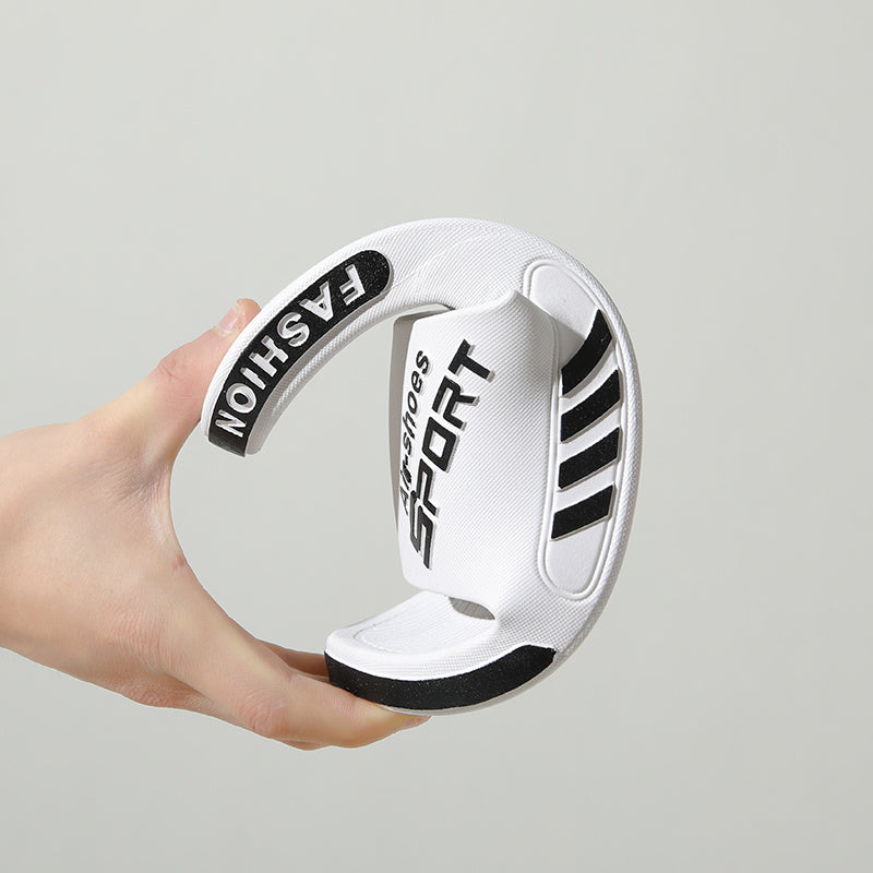 Men'S Casual Summer PVC Slippers - Non-Slip, Wear-Resistant Sole, Comfortable Slip-On Sandals for Outdoor & Indoor Use, Outdoor Footwear | Casual Slipon Shoes | PVC Upper Sandalssuitable for Men & Women