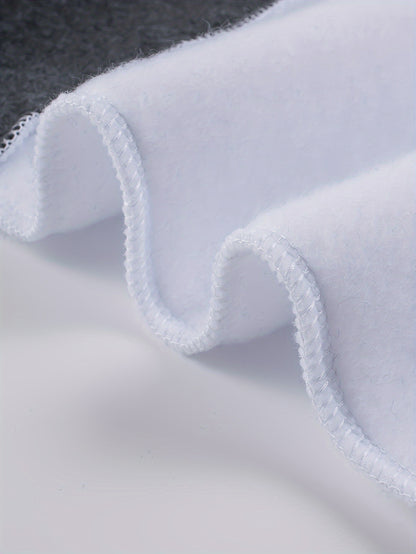 Men's Casual Color Block Hoodie - Soft Polyester, Long Sleeve with Kangaroo Pocket, Drawstring Hood, Ideal for Fall/Winter Streetwear, Casual Streetwear|Hooded Sweatshirt|Polyester Hoodie, Sweater Hoodie