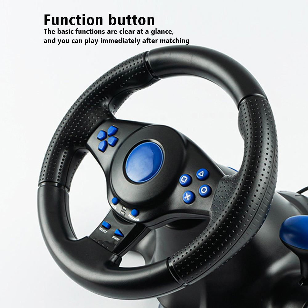 Applicable Racing Game Seven-in-one Steering Wheel