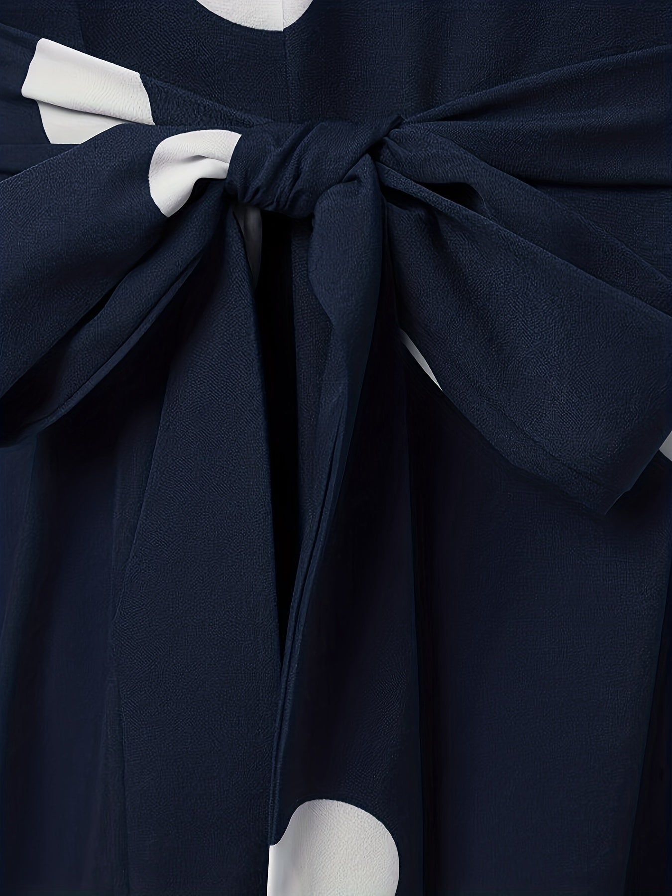 2023 New Women's Elegant Red & White Polka Dot Arabic Abaya Dress - Long Sleeve Round Neck with Adjustable Waist Tie, Machine Washable Lightweight Modest Cover for Spring Summer Fall, Abaya for Summer, Cultural Attire, Season