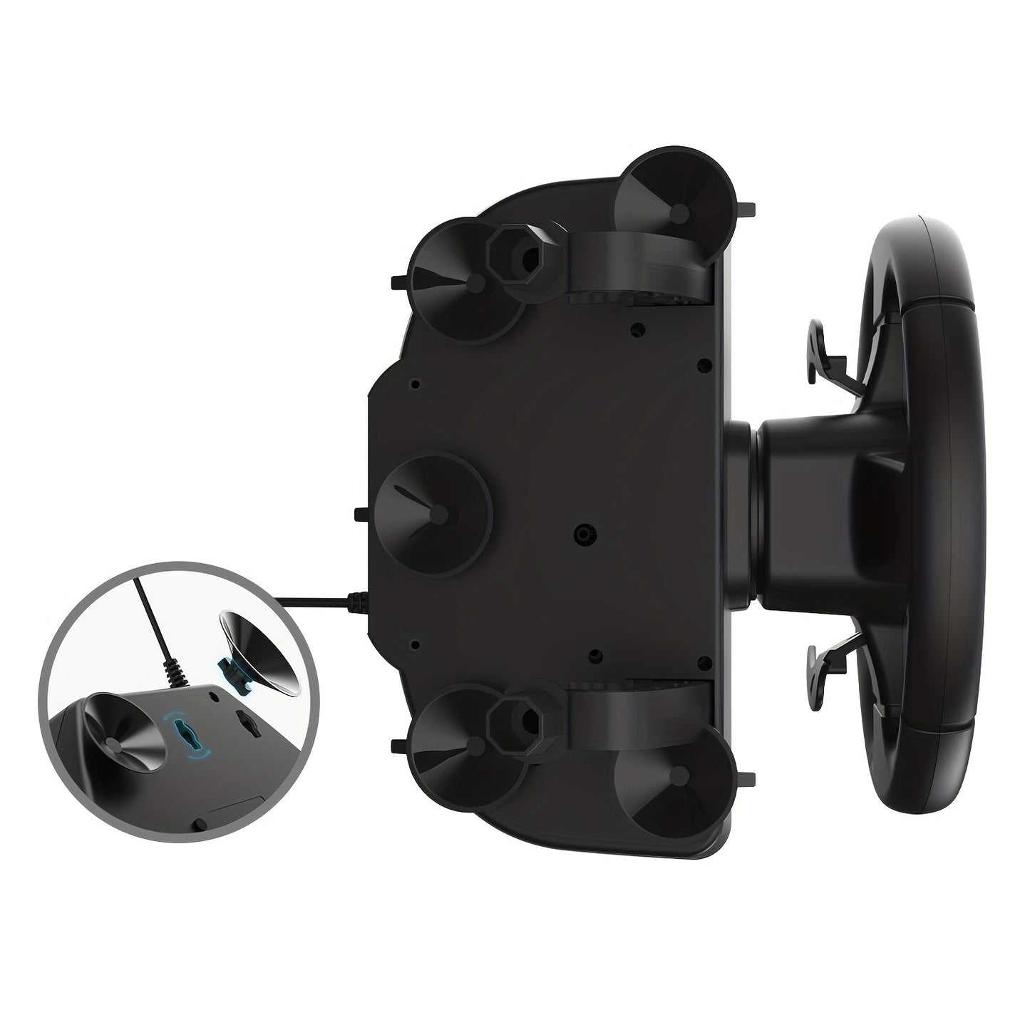 NiTHO Drive Pro ONE V200 Gaming Racing Wheel & Pedals - 270-Degree Steering Wheel with Integrated Sequential Gear Shifter, Multi-Use Motion Sensing for PC, PS4, Xbox One, Xbox Series X/S, Driving Car Simulator, Driving Simula