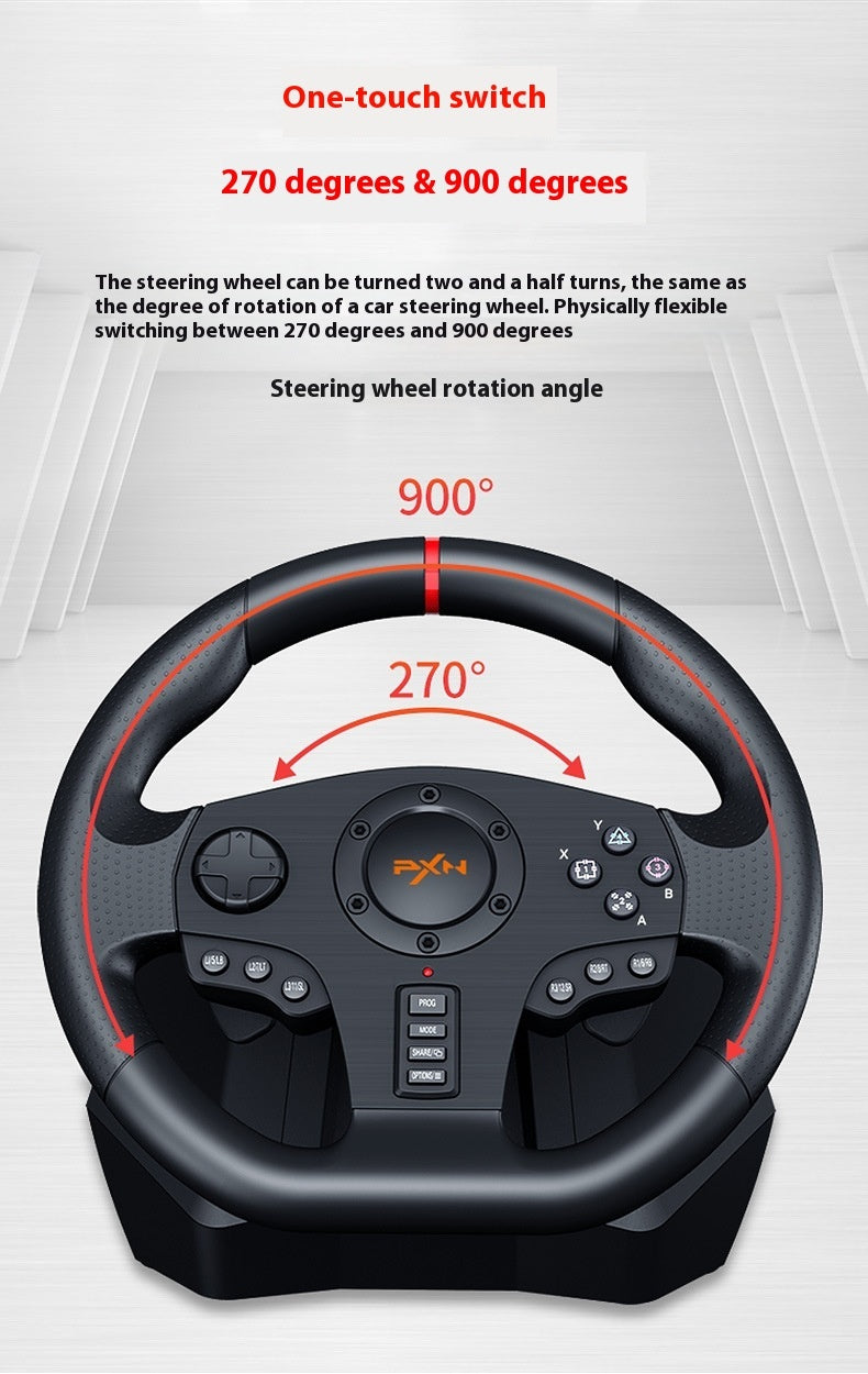 V900 Racing Game Aiming Wheel Car Simulator