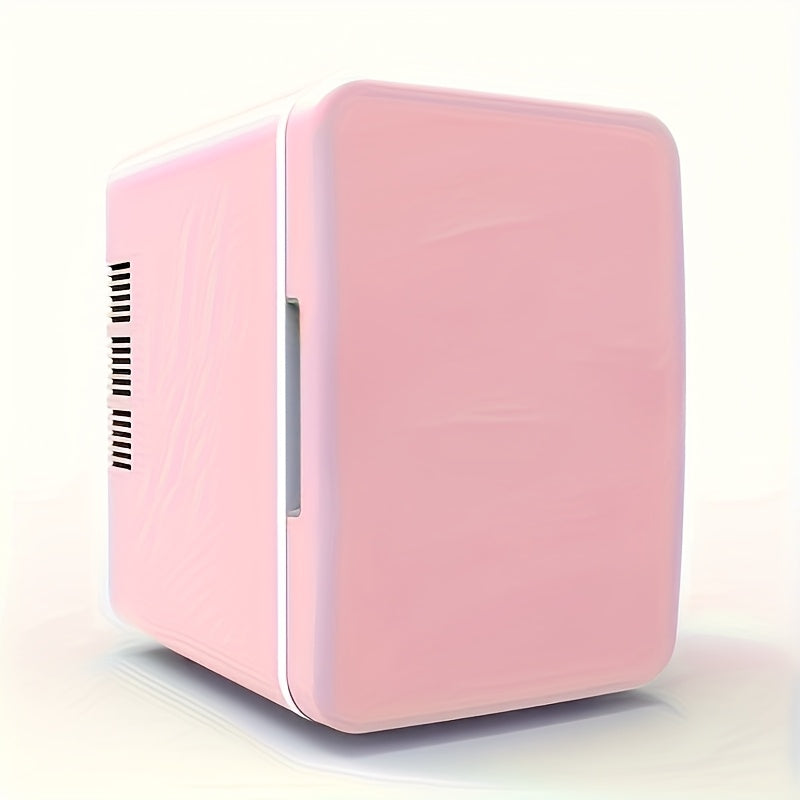 4L Car Refrigerator & Mini Fridge Dual-Purpose – Portable Cooler/Warmer for Commute, Lightweight, Low Noise, Energy-Efficient, USB Powered, Digital Display – Ideal for Travel & Daily Use