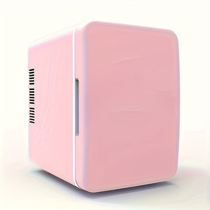 4L Car Refrigerator & Mini Fridge Dual-Purpose – Portable Cooler/Warmer for Commute, Lightweight, Low Noise, Energy-Efficient, USB Powered, Digital Display – Ideal for Travel & Daily Use