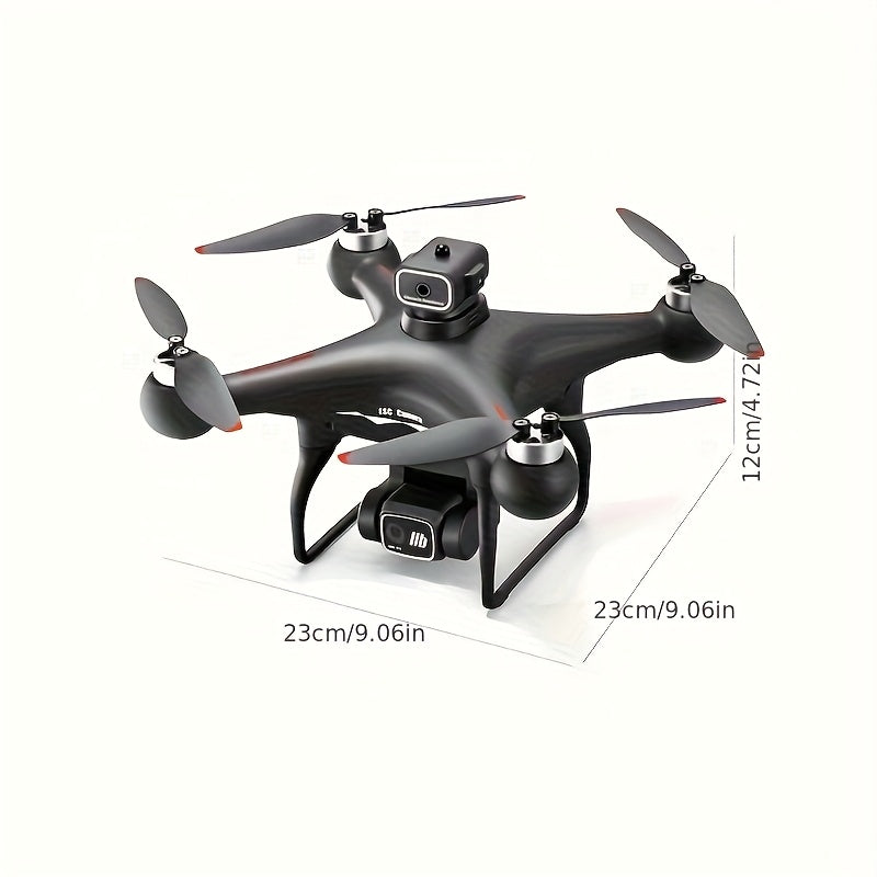 Say goodbye to complex operations! S116 drone one click surround, intelligent tracking super convenient, dual electrically adjustable cameras+optical flow positioning, obstacle avoidance on all sides, easy to capture good wor